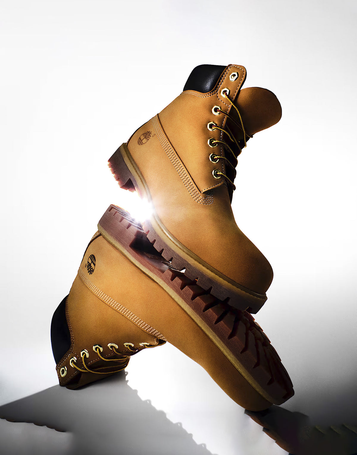TIMBERLAND Stivale Stringato Impermeabile Premium 6-Inch Wheat