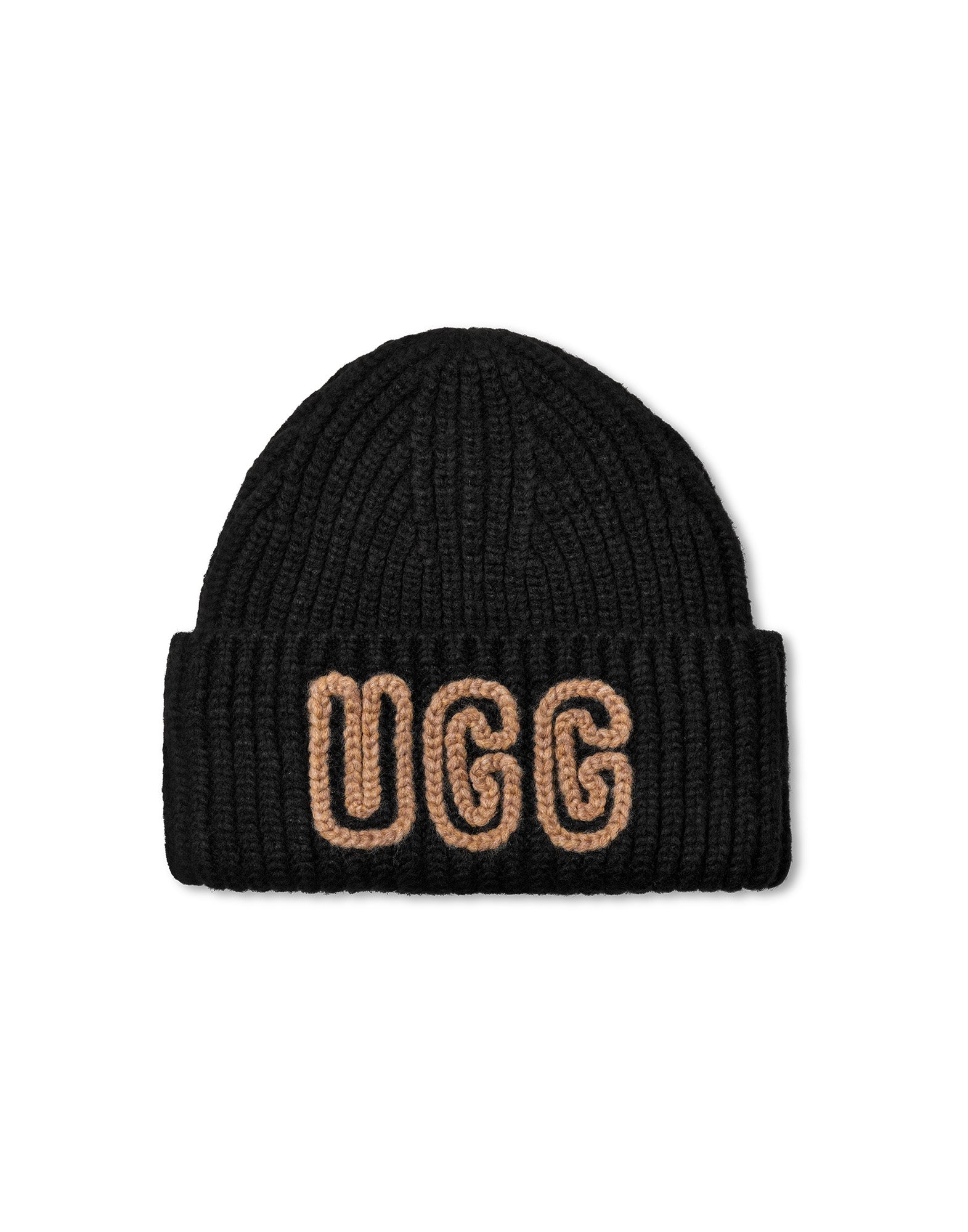 UGG Cappellino a Coste Chunky Crafted Black