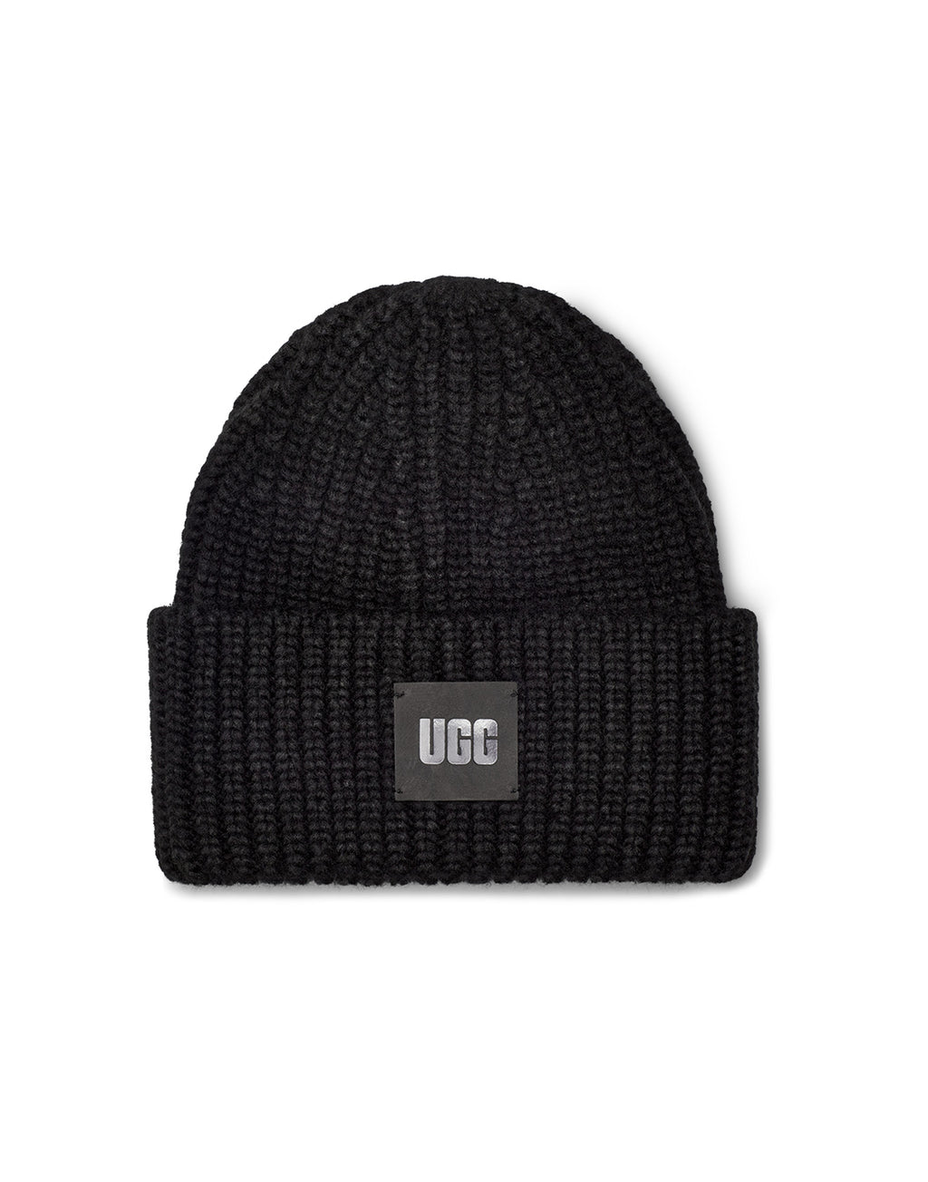 UGG Berretto a Coste in Maglia Grossa Black