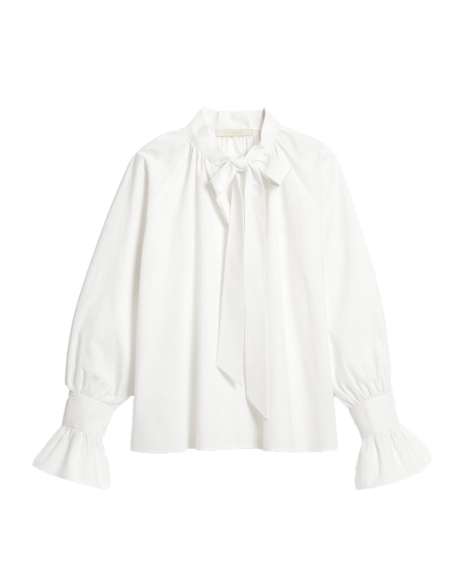 VANESSA BRUNO Blusa Fatima in Lyocell e Cotone Ecru