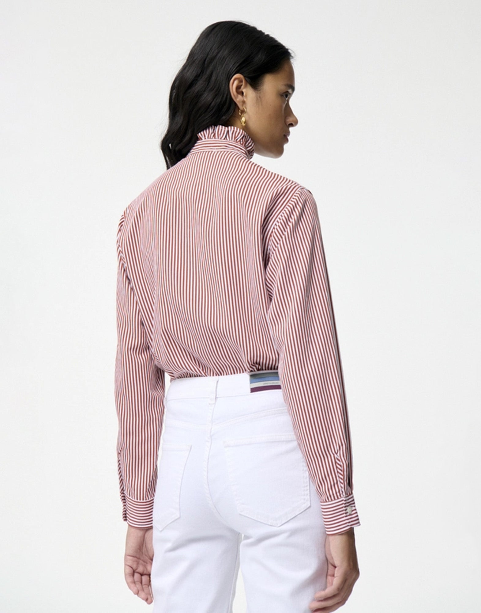 VANESSA BRUNO Camicia Sidney in Viscosa e Poliammide Caramel