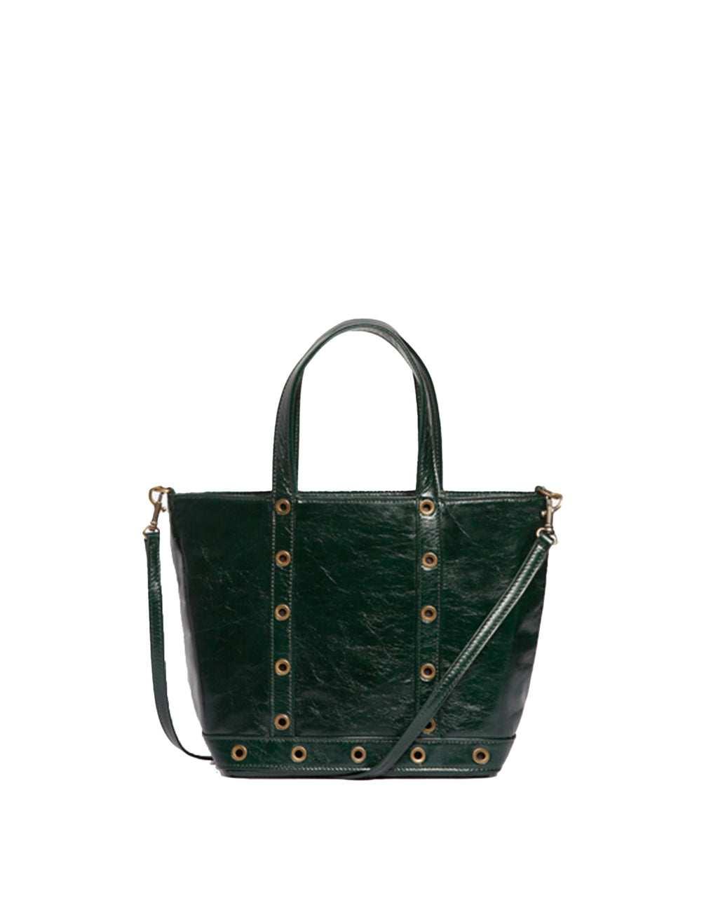 VANESSA BRUNO Borsa Tote Cabas S in Pelle Forest