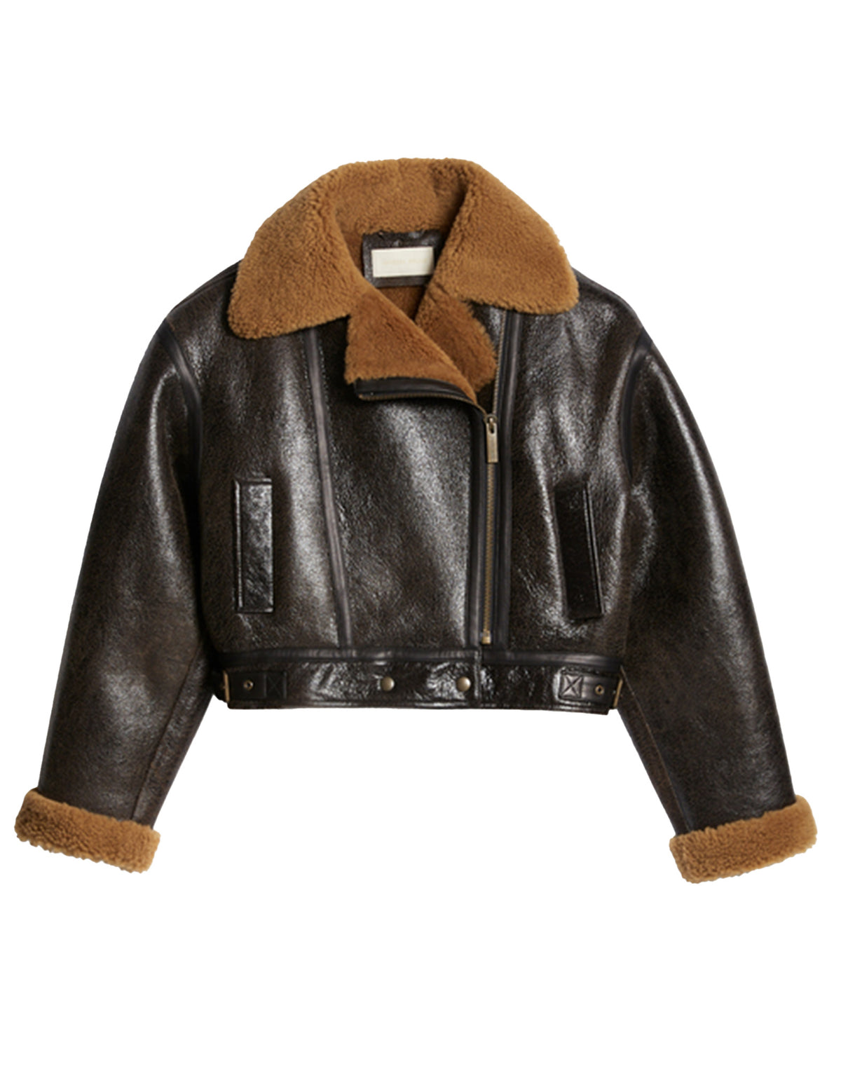 VANESSA BRUNO Giacca Fernie in Shearling Reversibile