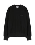 VIS A VIS Logo Sweatshirt in Cotone Nero