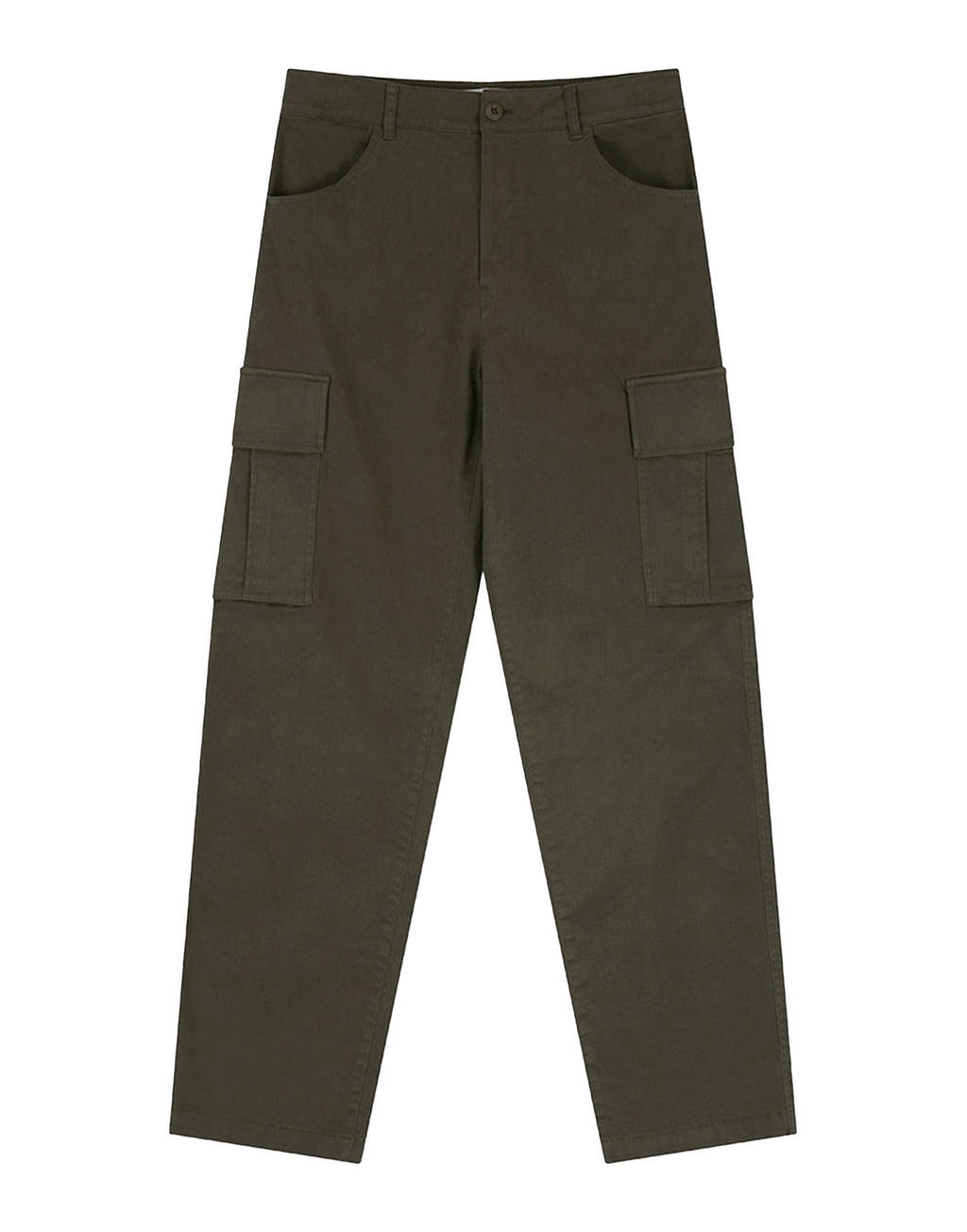 VIS A VIS Pantaloni Cargo New in Cotone Khaki