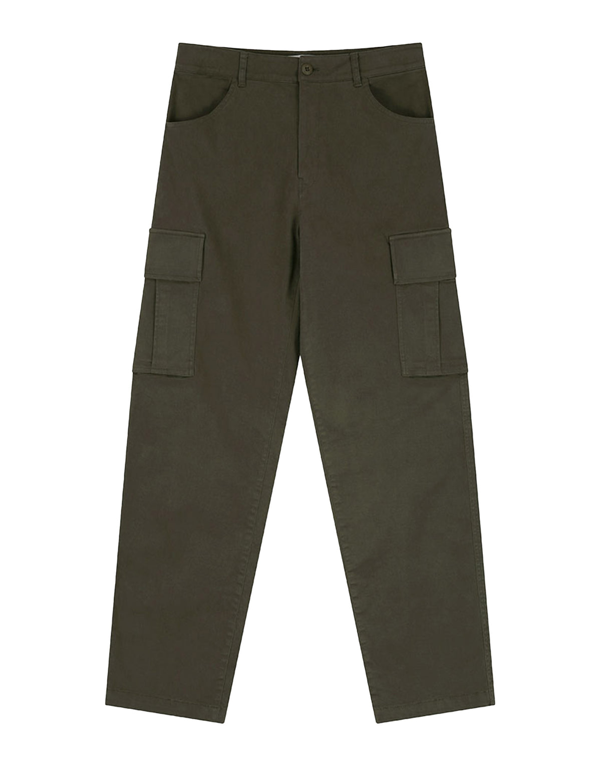 VIS A VIS Pantaloni Cargo New in Cotone Khaki