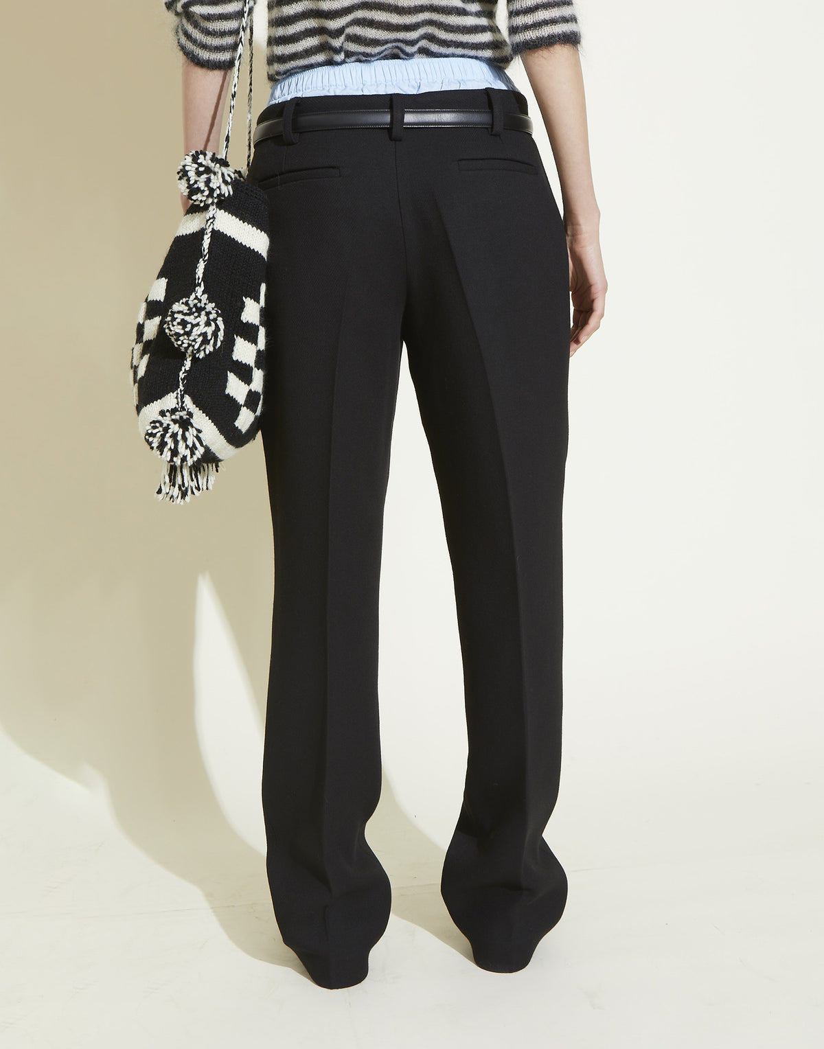 LAURENCE BRAS Pantaloni Less Neri