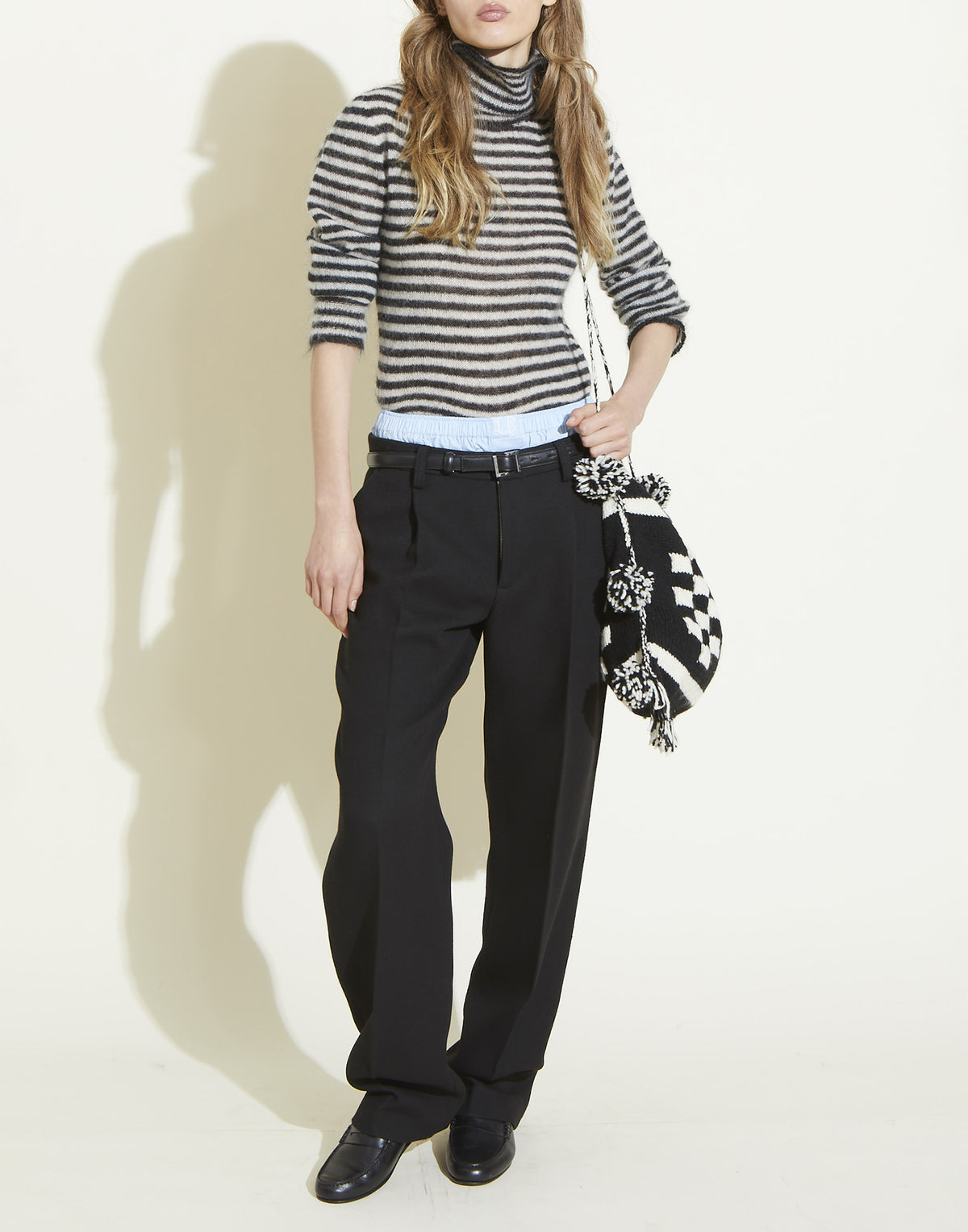 LAURENCE BRAS Pantaloni Less Neri