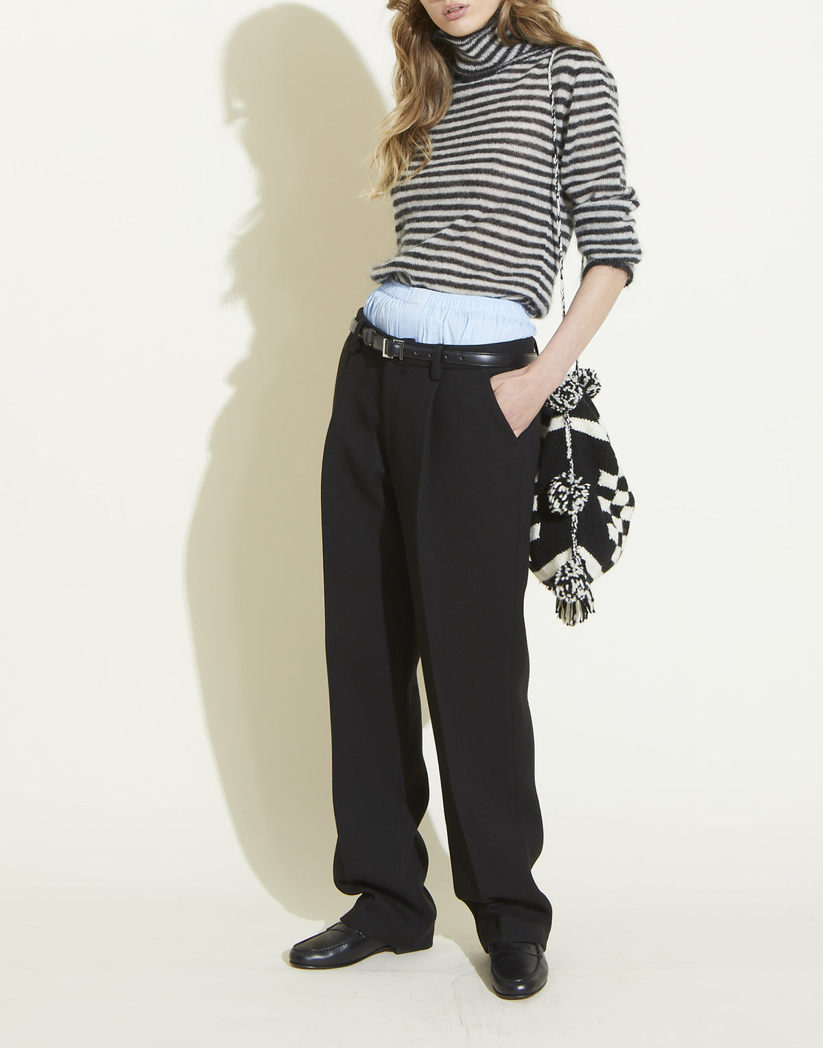 LAURENCE BRAS Pantaloni Less Neri