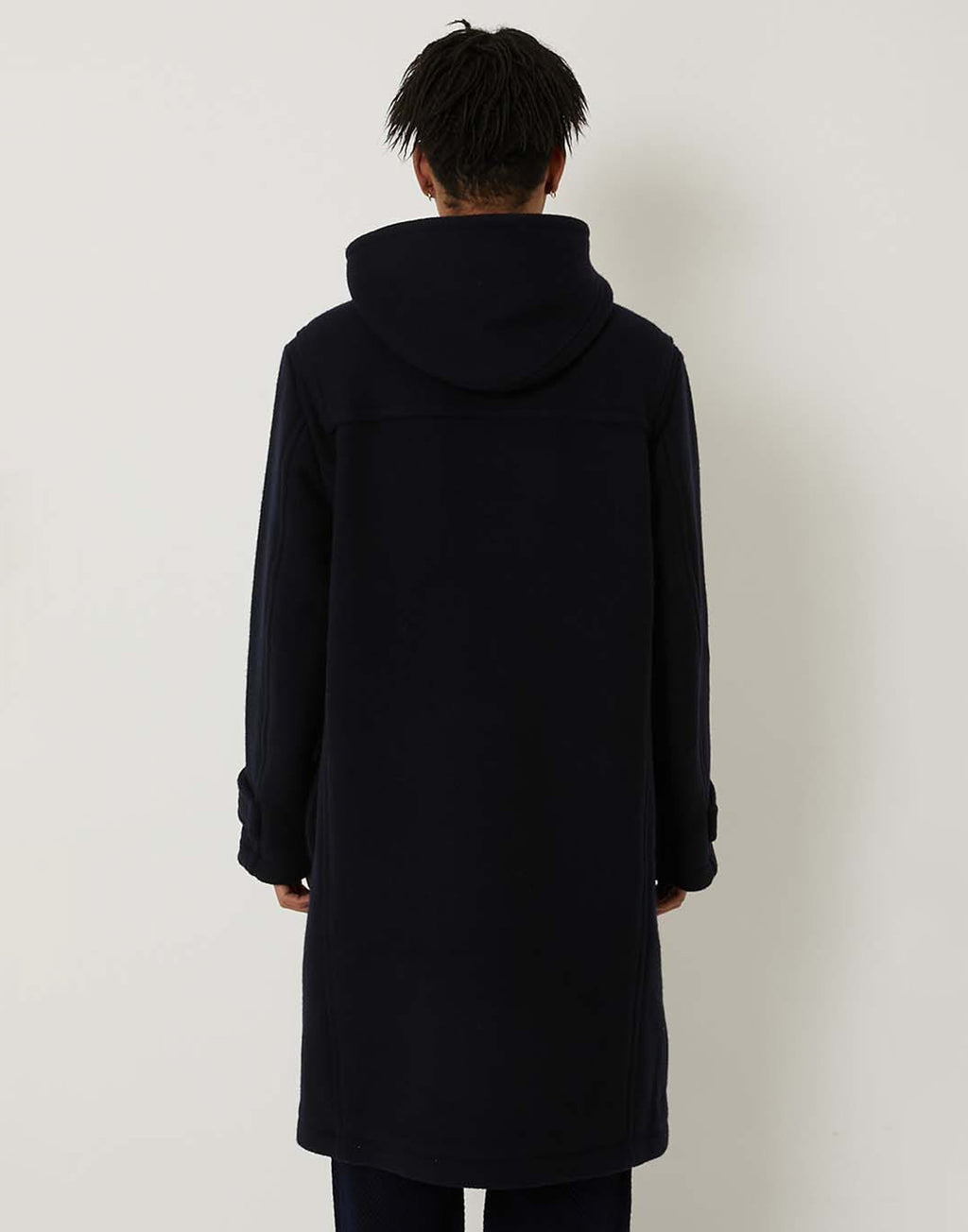 BLUE BLUE JAPAN Montgomery in Tessuto Melton Unisex