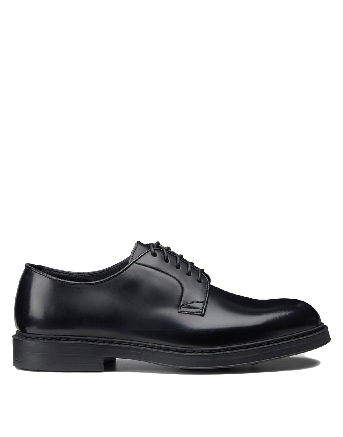 DOUCAL'S Stringata in Pelle Nera