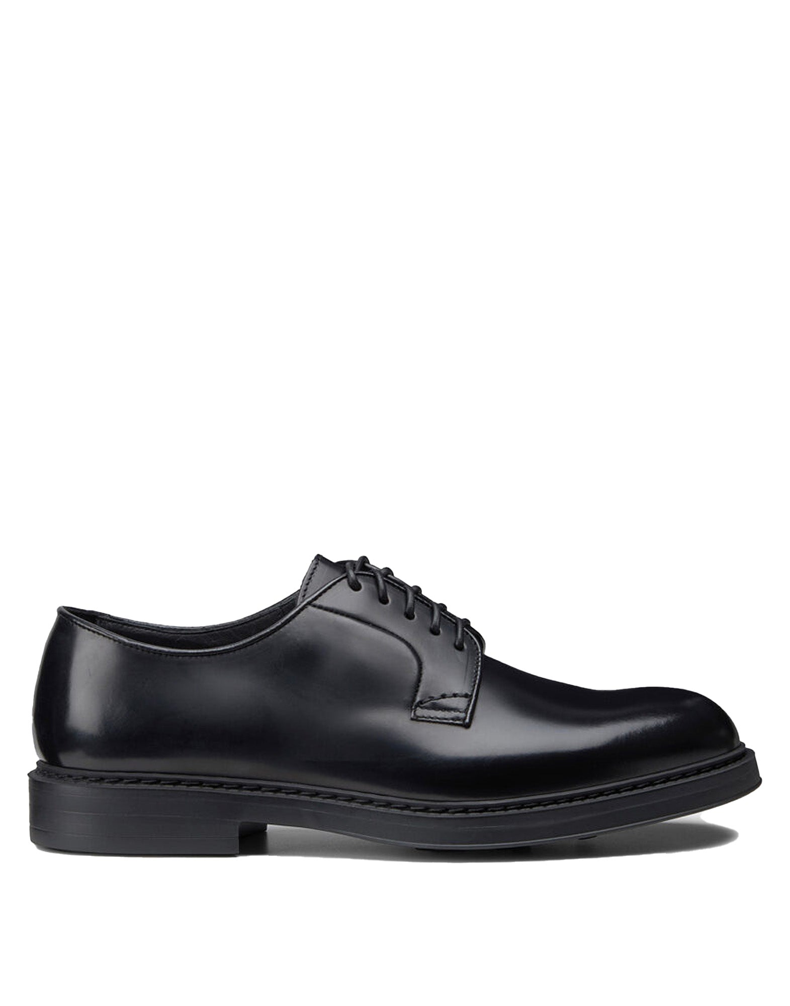 DOUCAL'S Stringata in Pelle Nera