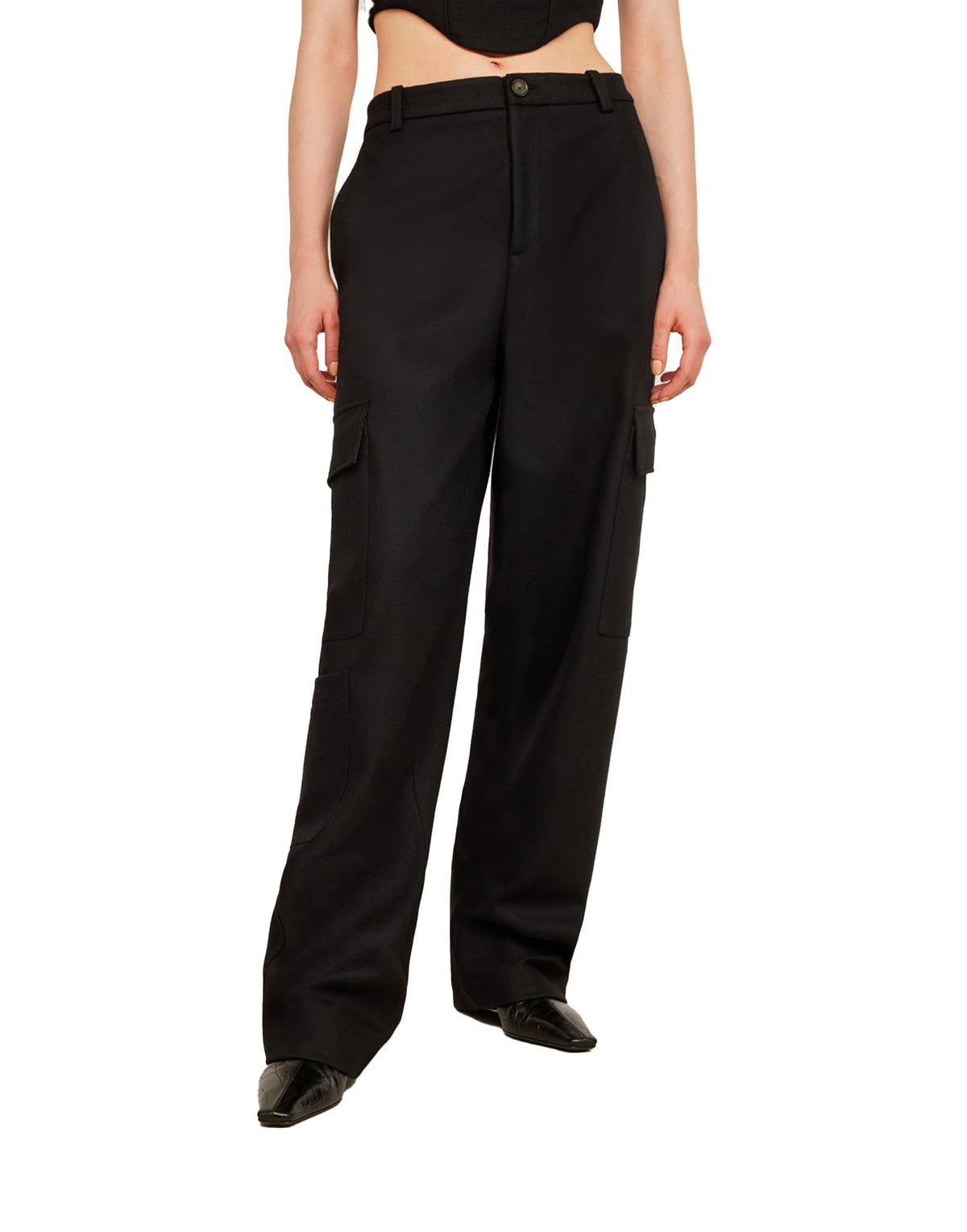 ERIKA CAVALLINI Pantalone Jenny in Panno Leggero