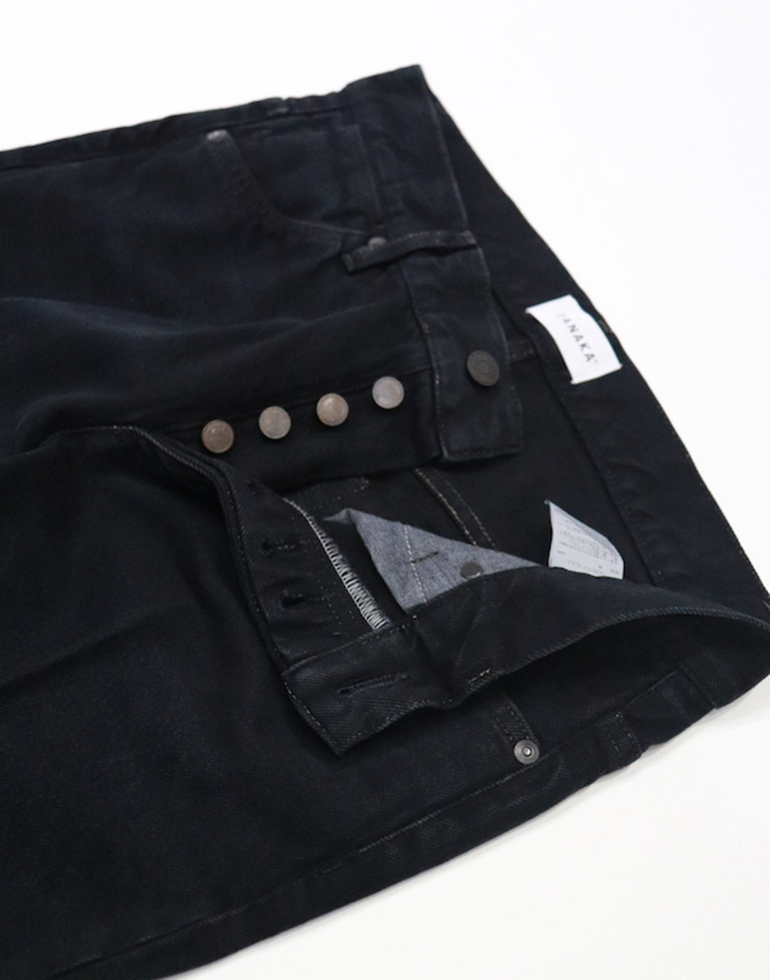 TANAKA
Denim "Boots" Overdyed Black