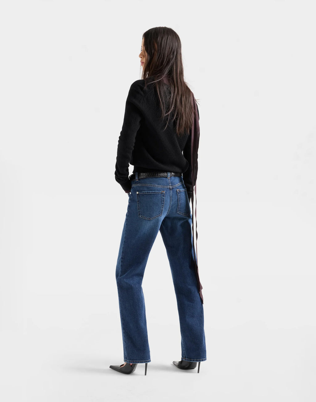 7 FOR ALL MANKIND Jeans Calie Straight in Denim Indiglow