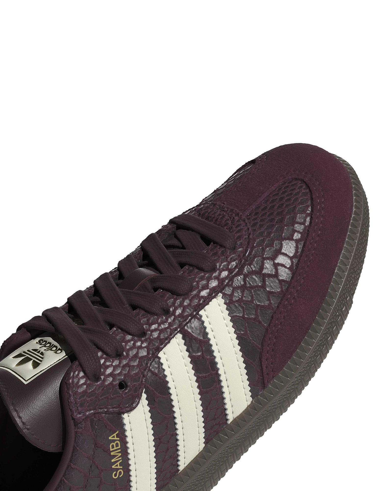 ADIDAS Sneakers Samba OG Red / Maroon / Cream White