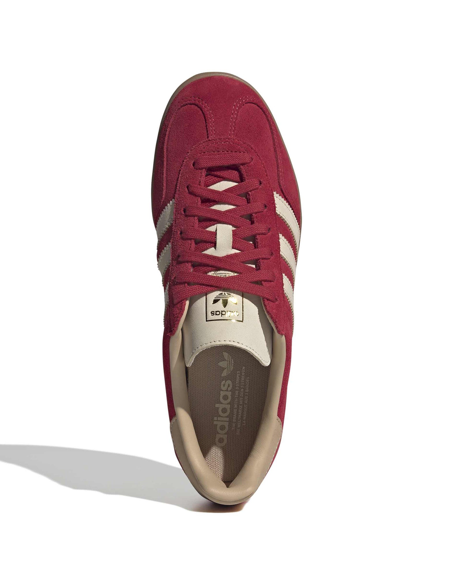 ADIDAS Sneakers Gazelle Indoor Team Victory Red / Warm Vanilla / Magic Beige