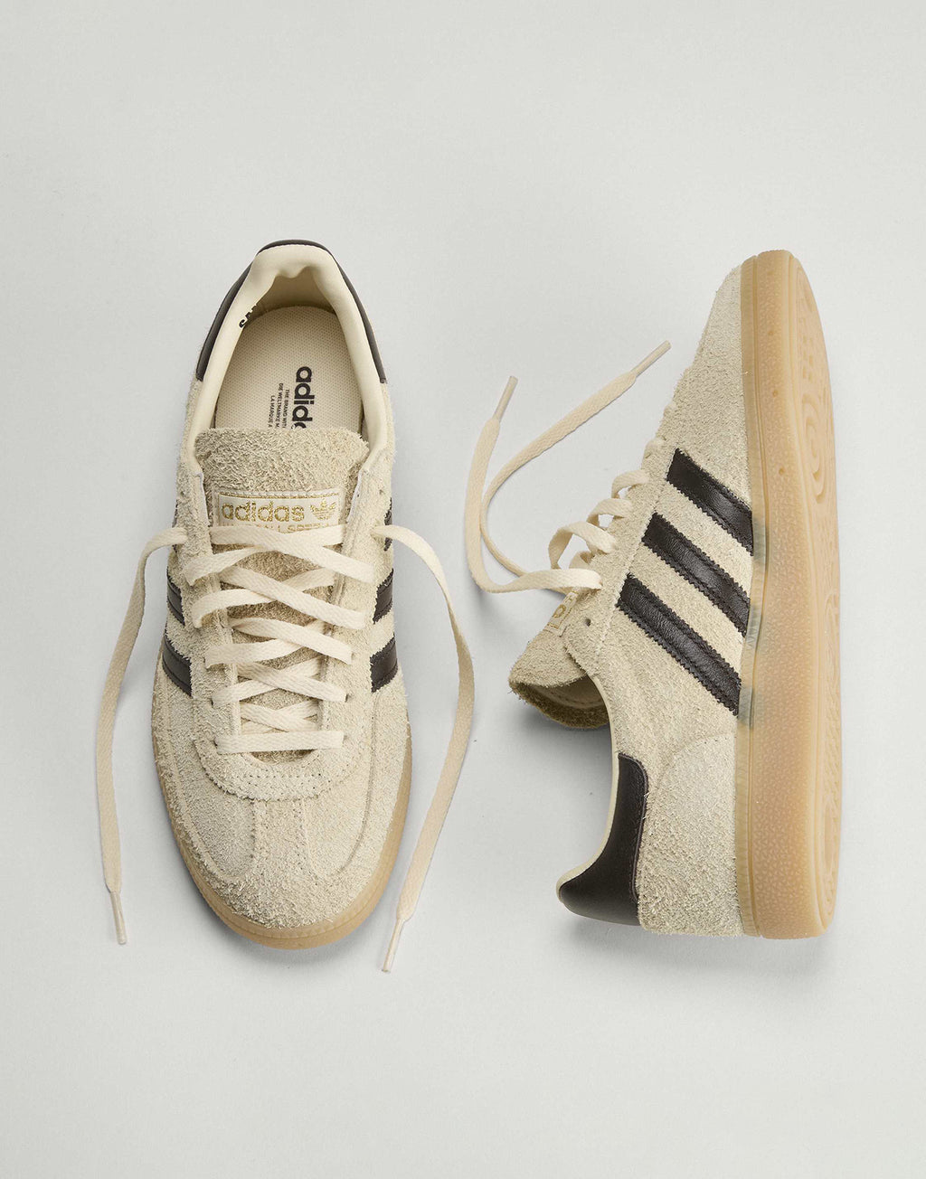 ADIDAS Sneakers Handball Spezial Warm Vanilla / Aurora Coffee / Gold Met