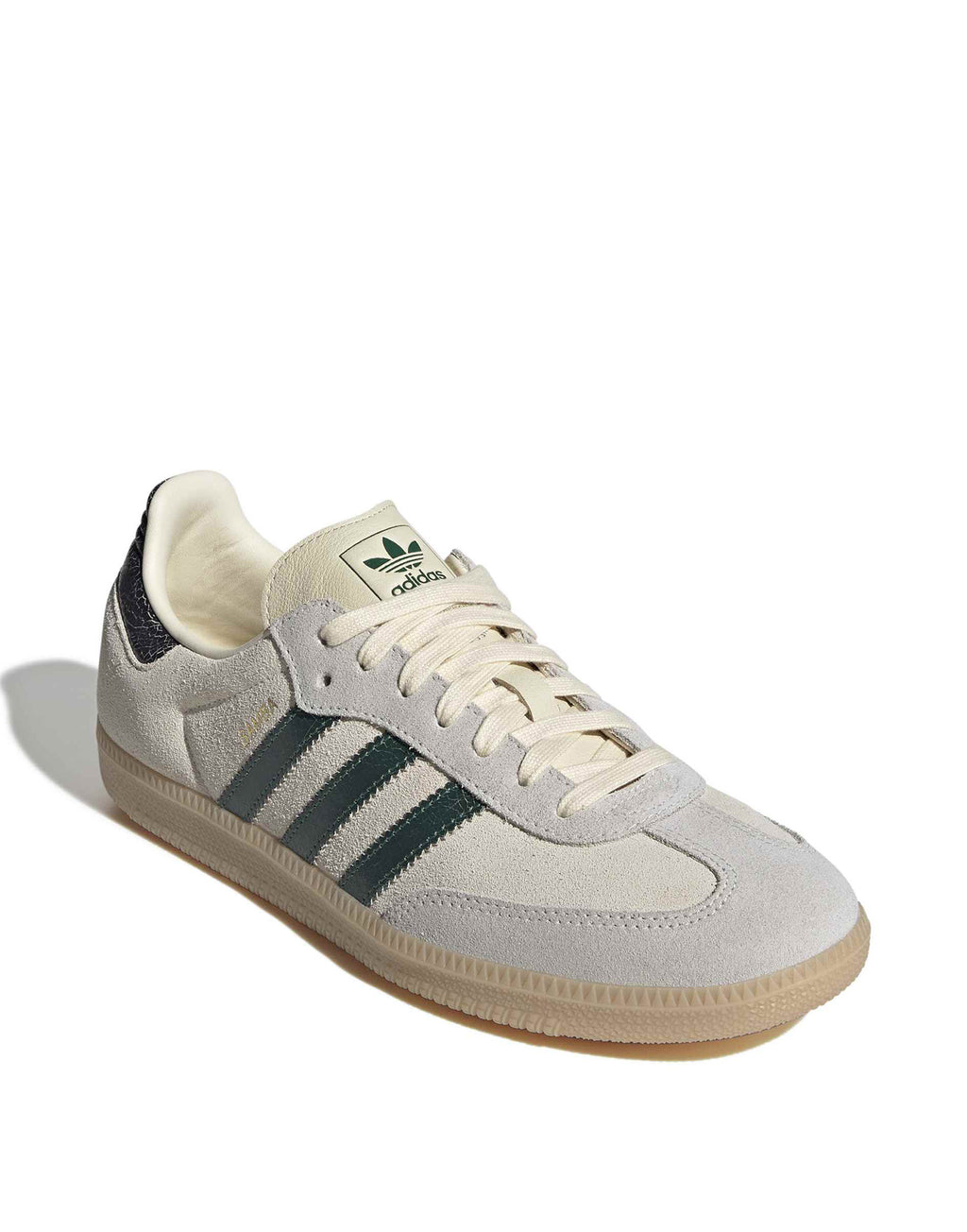 ADIDAS Sneakers Samba OG Cream White / Collegiate Green / Magic Beige