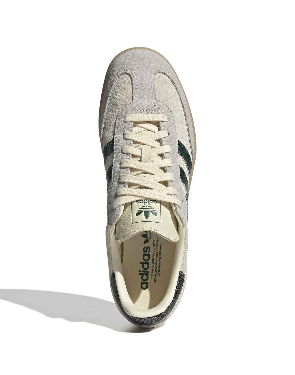 ADIDAS Sneakers Samba OG Cream White / Collegiate Green / Magic Beige