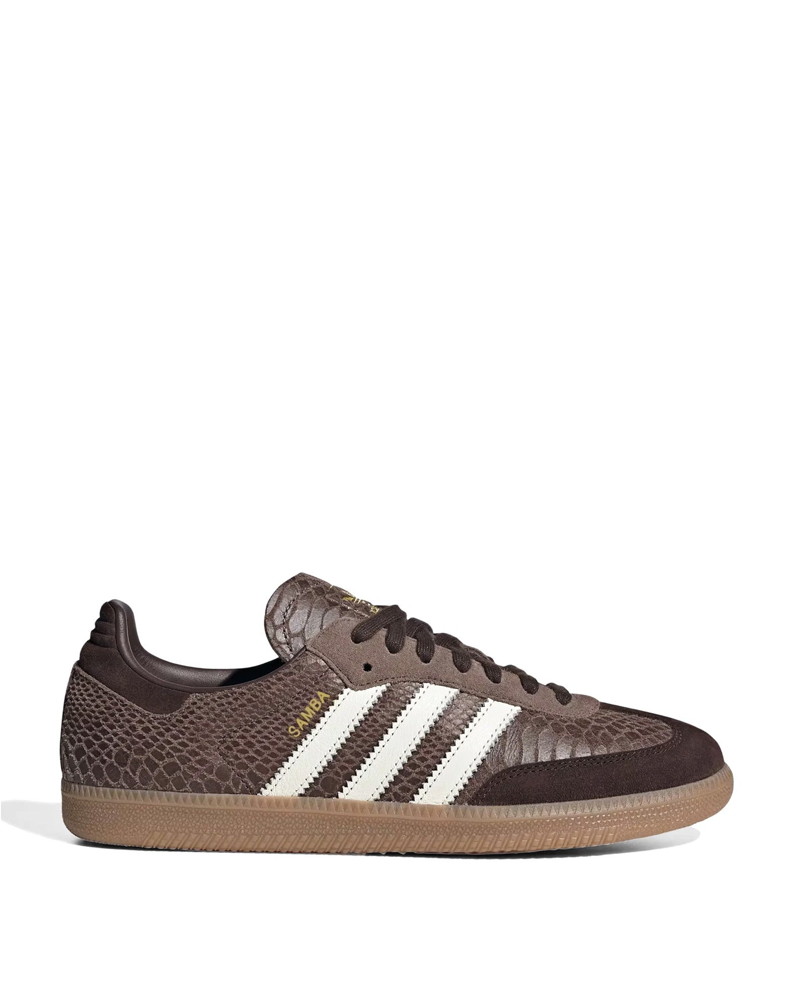 ADIDAS Sneakers Samba OG Brown / Earth Strata / Off White