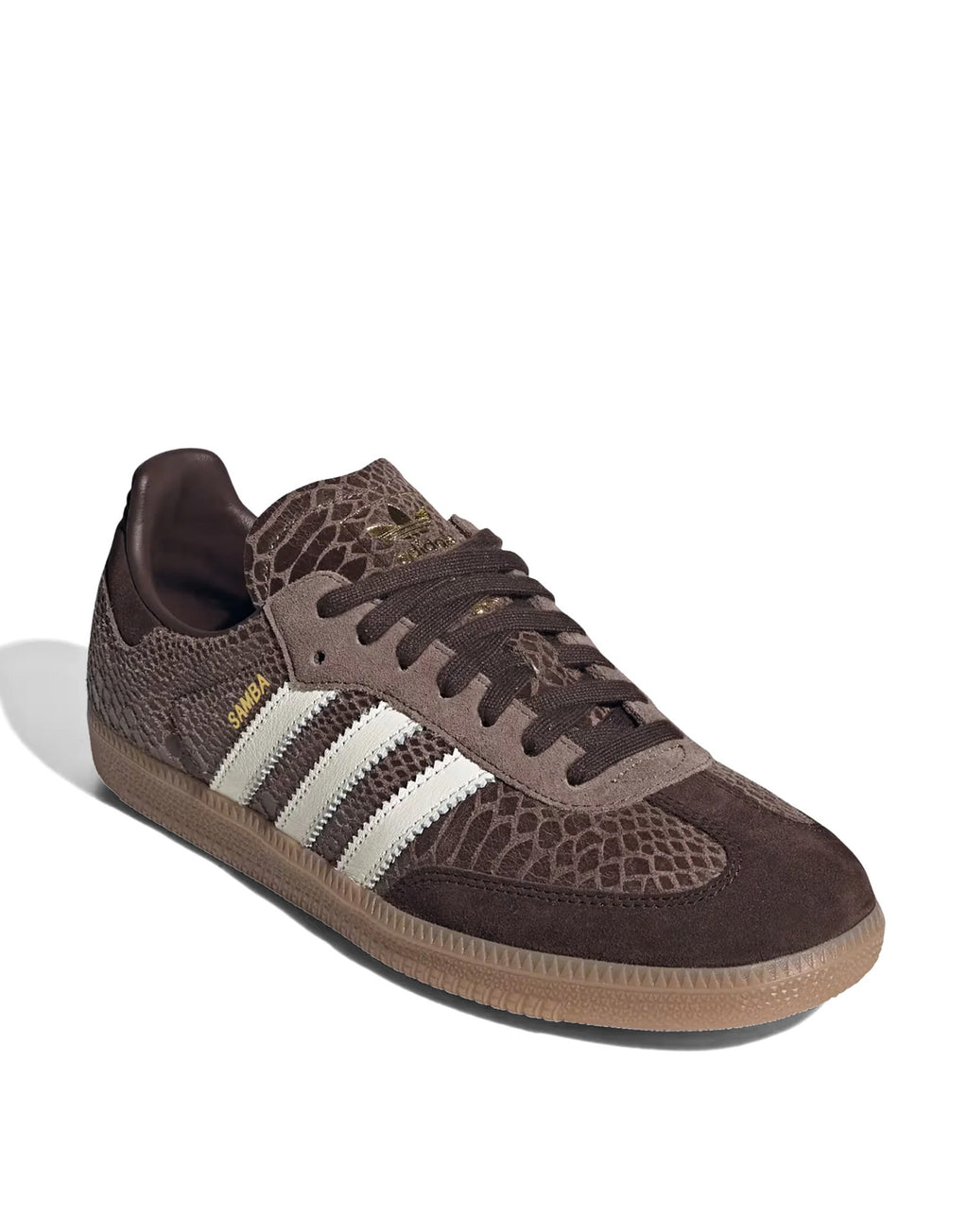 ADIDAS Sneakers Samba OG Brown / Earth Strata / Off White