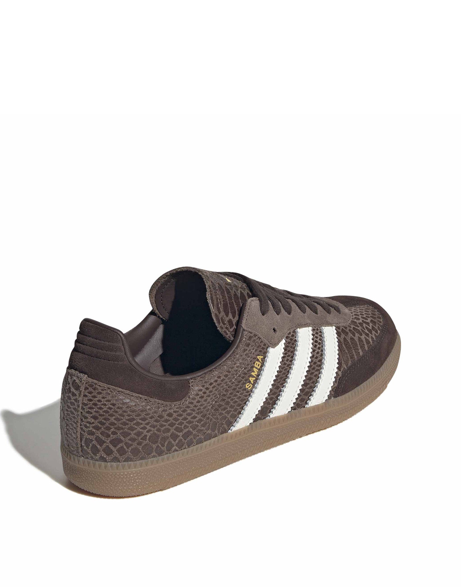 ADIDAS Sneakers Samba OG Brown / Earth Strata / Off White