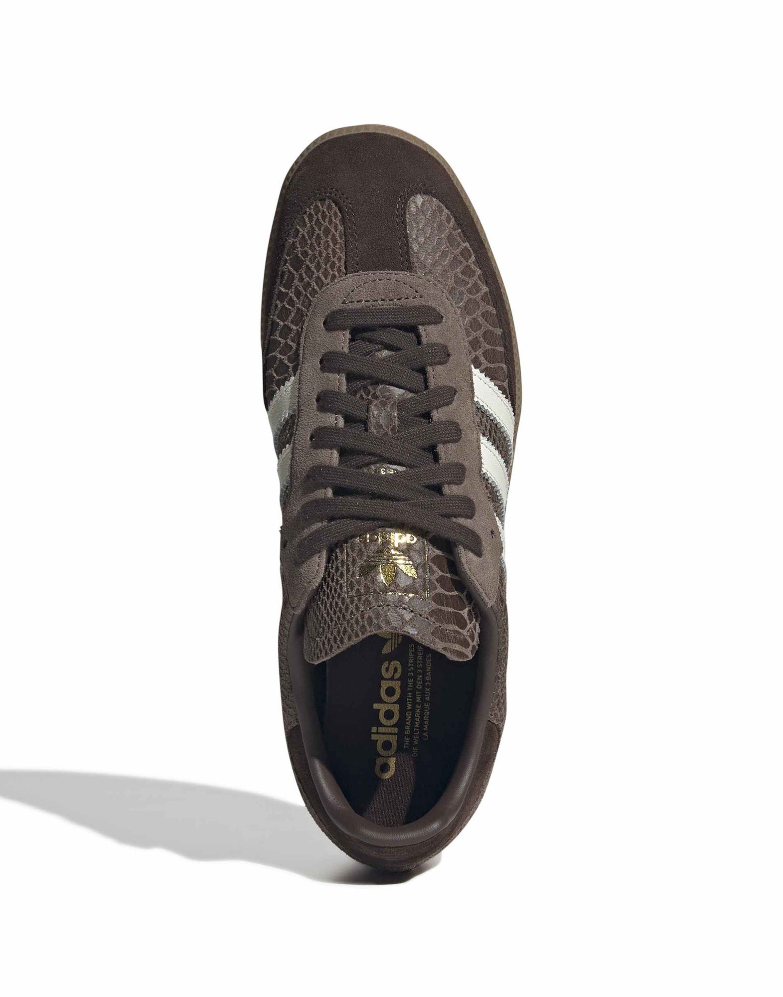 ADIDAS Sneakers Samba OG Brown / Earth Strata / Off White