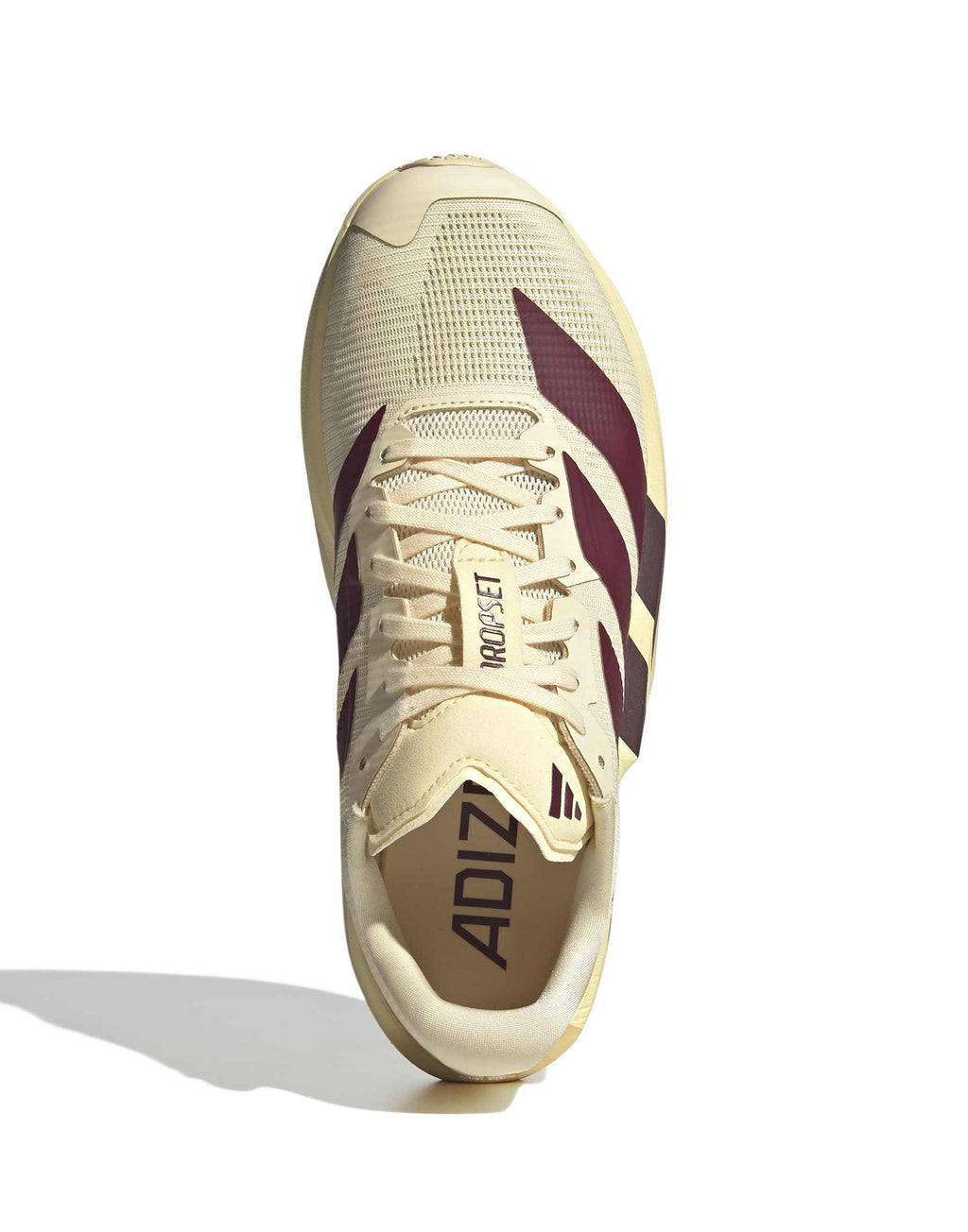 ADIDAS Sneakers Adizero Dropset Pro Trainer Warm Vanilla / Maroon
