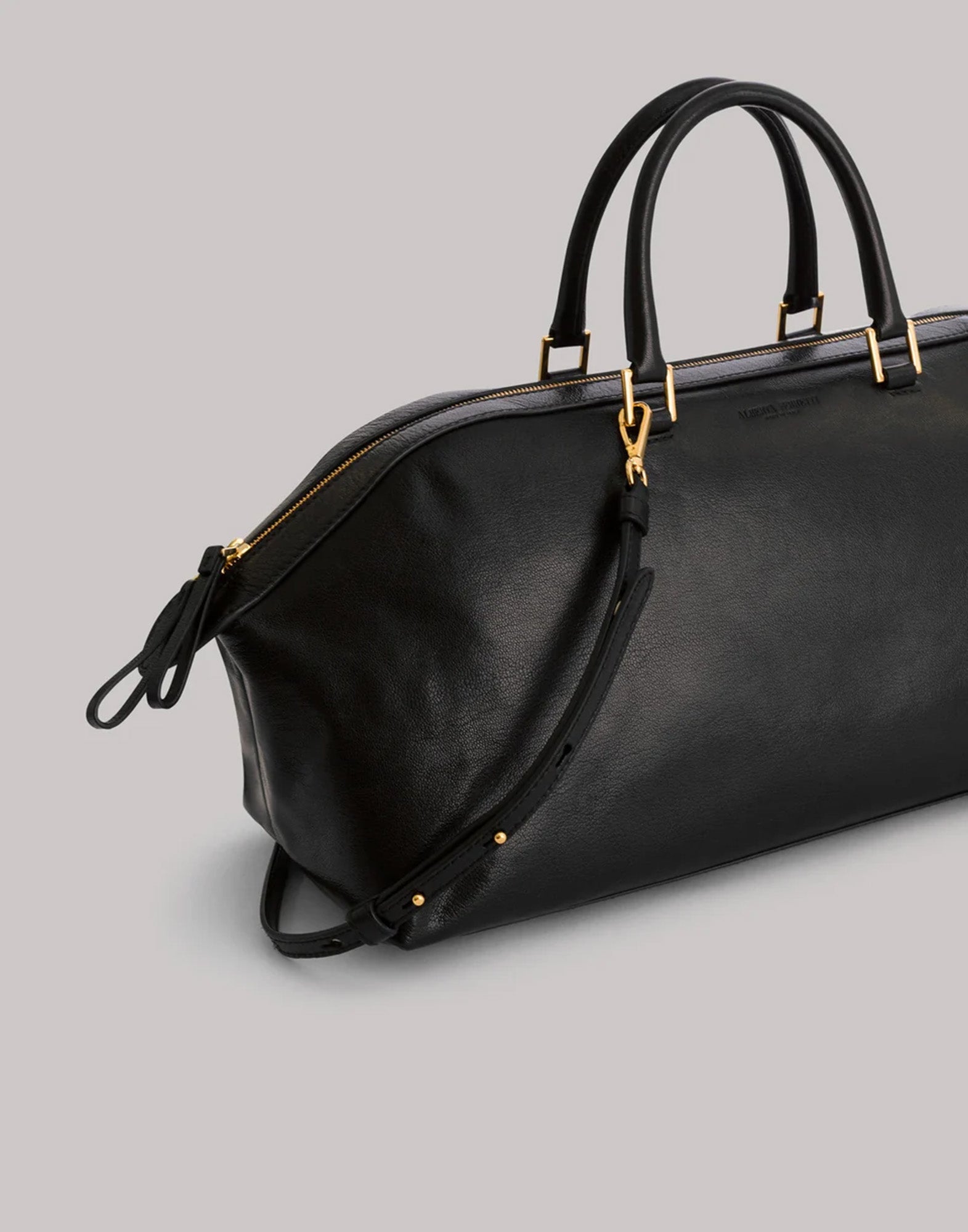 ALBERTA FERRETTI Borsa Alice Doppio Manico Nera