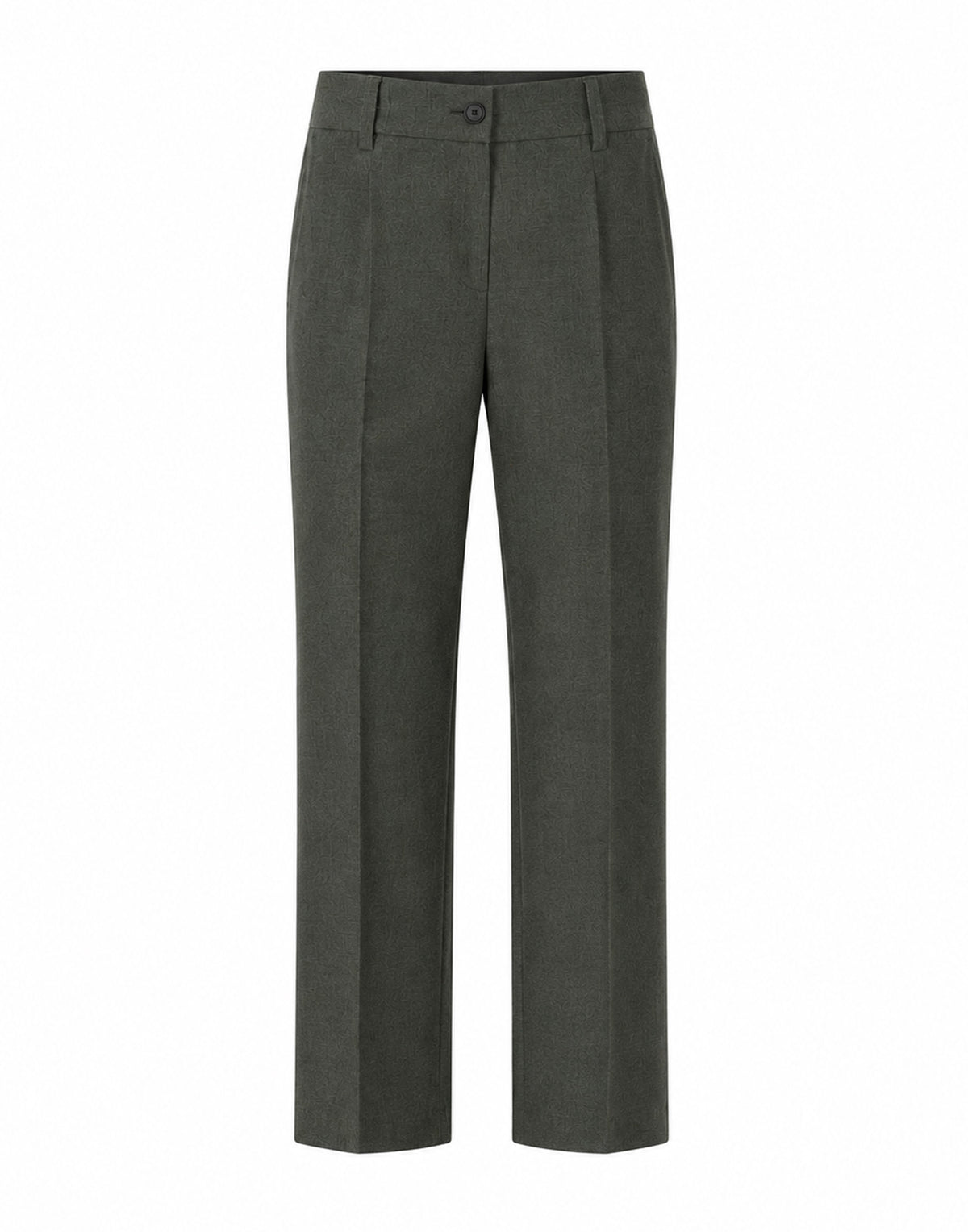 ALBERTO BIANI Pantaloni Dritti in Lana Verdone