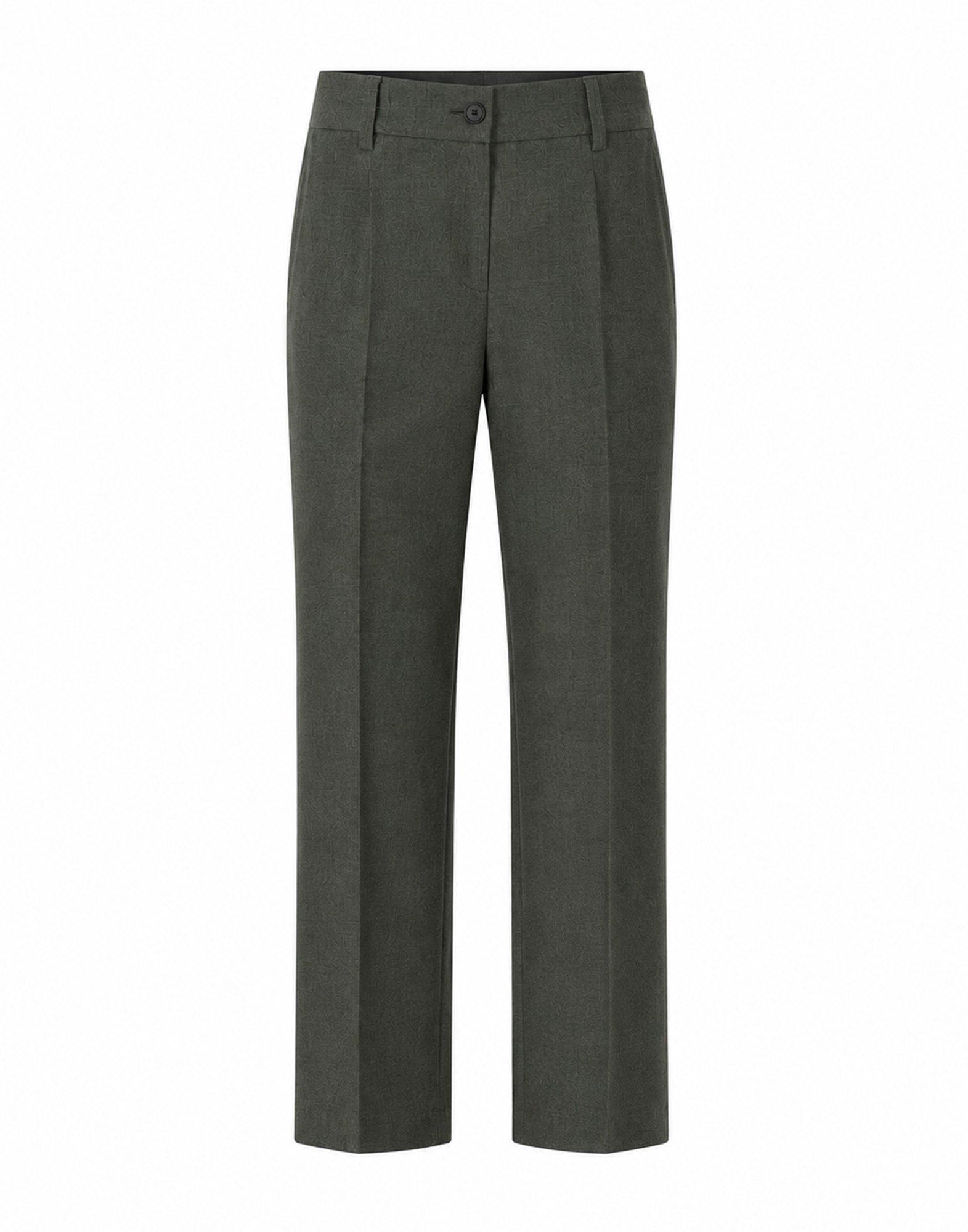 ALBERTO BIANI Pantaloni Dritti in Lana Verdone