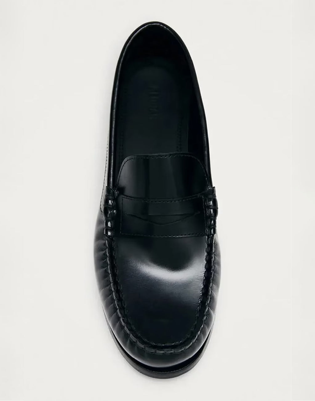 ALOHAS Mocassini Rivet in Pelle Neri