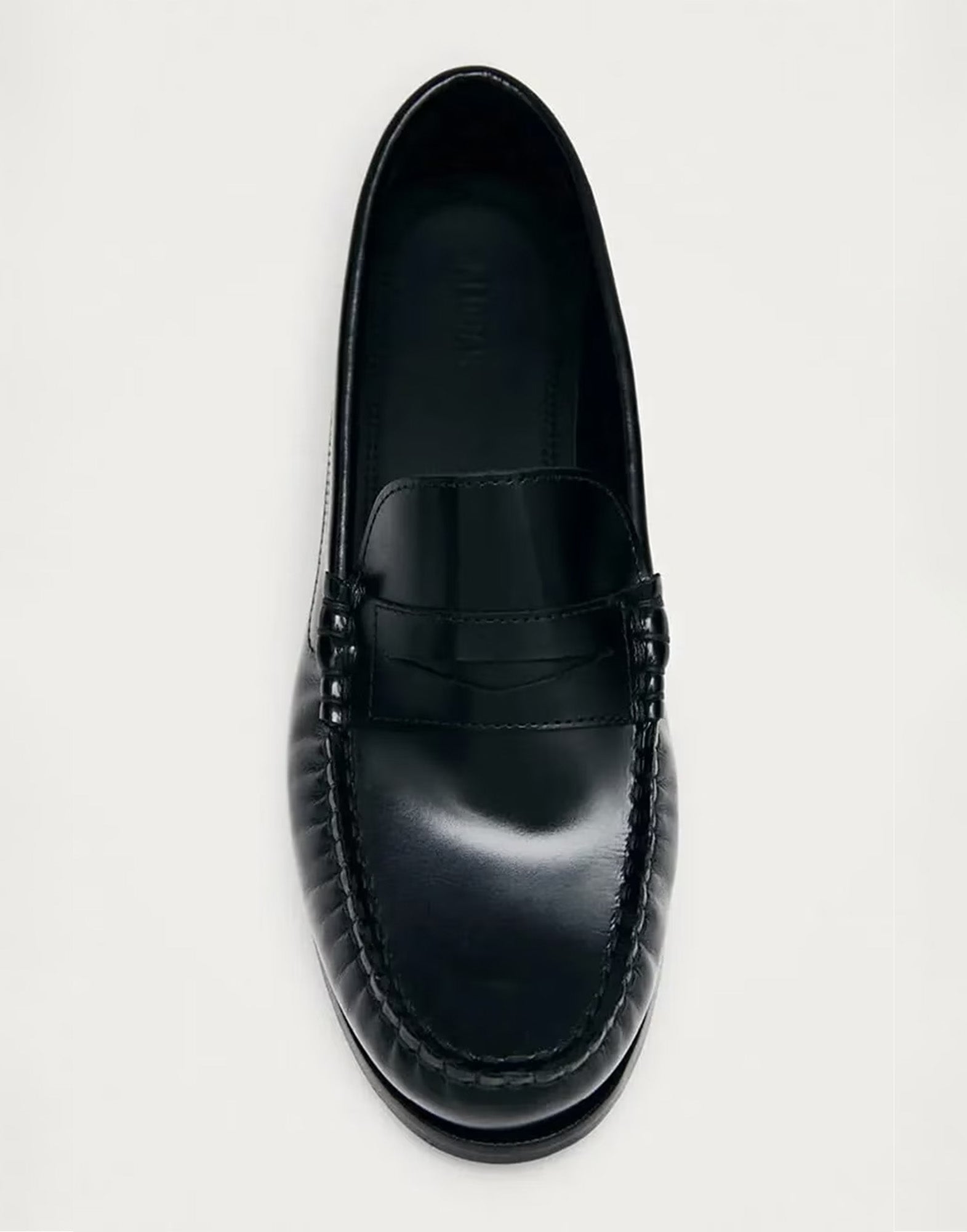 ALOHAS Mocassini Rivet in Pelle Neri