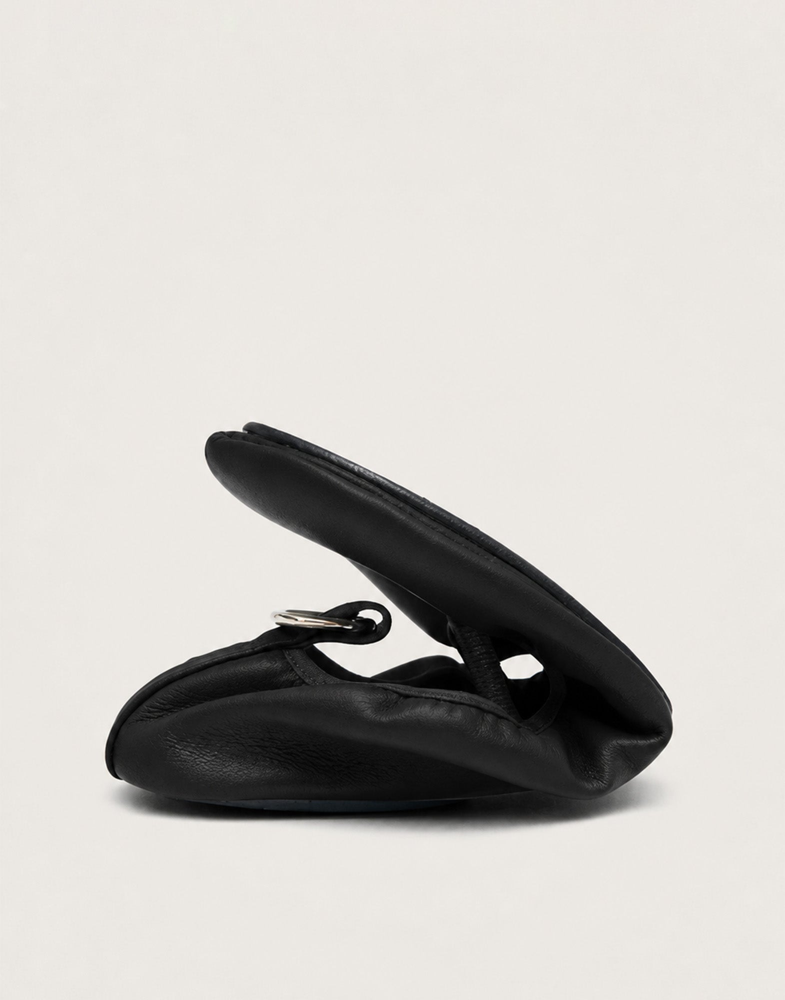 ALOHAS Ballerine Naira Barefoot in Pelle Nere