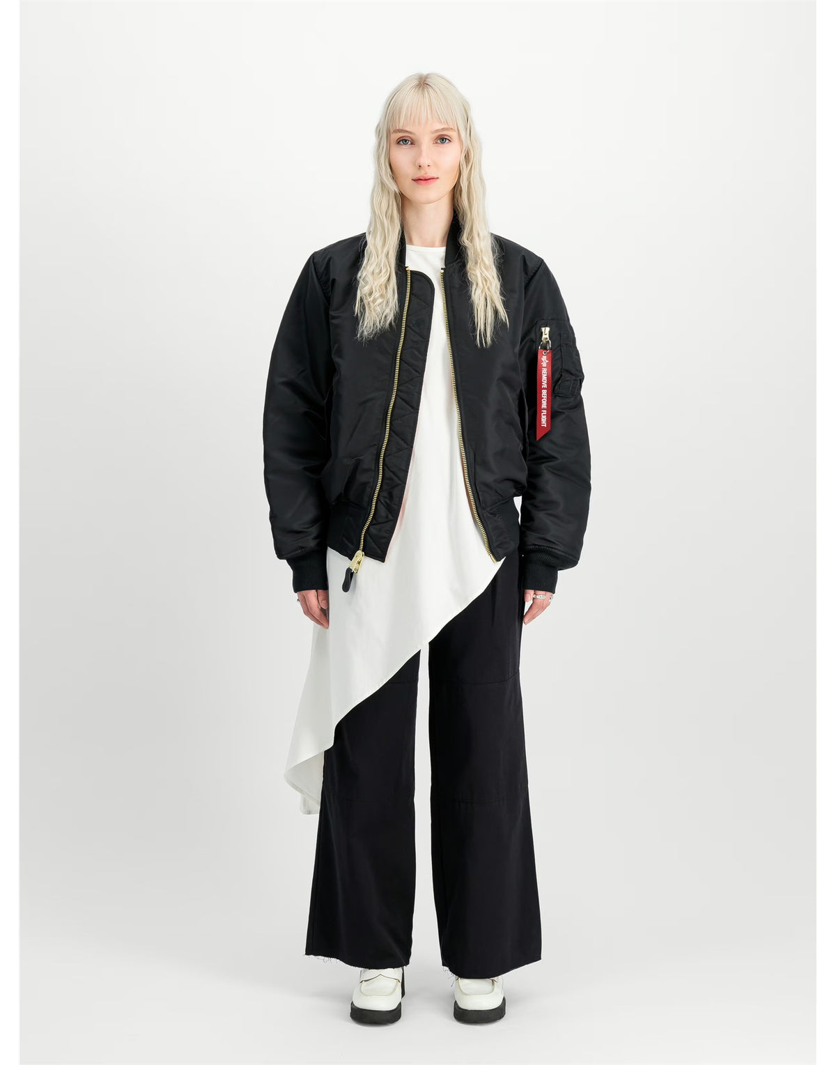 ALPHA INDUSTRIES Bomber MA-1 Heritage Black