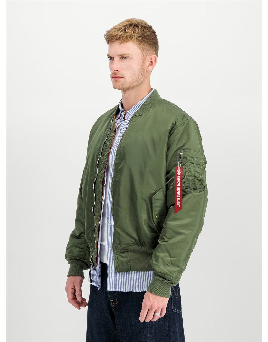 ALPHA INDUSTRIES Bomber MA-1 Heritage Sage Green