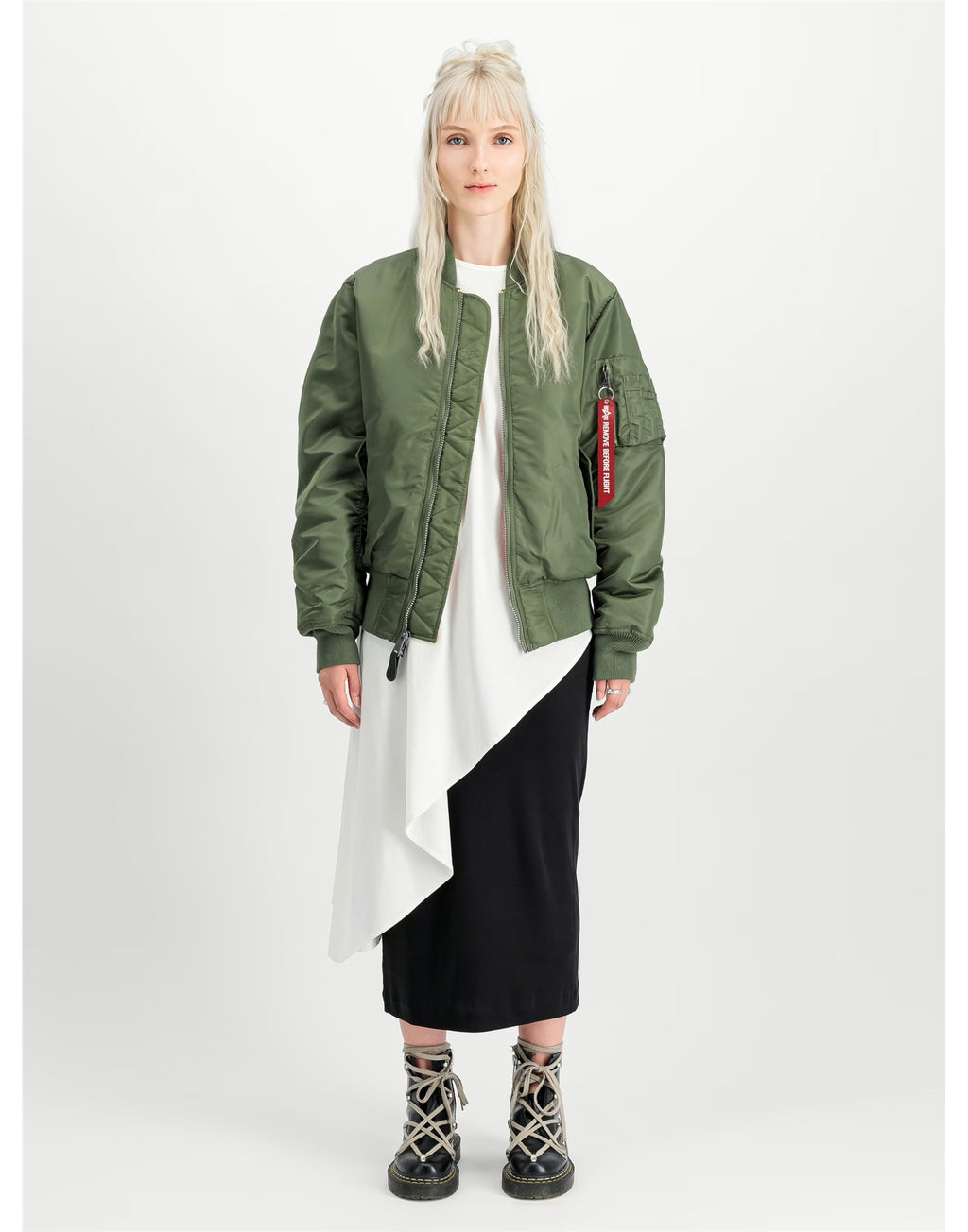 ALPHA INDUSTRIES Bomber MA-1 Heritage Sage Green