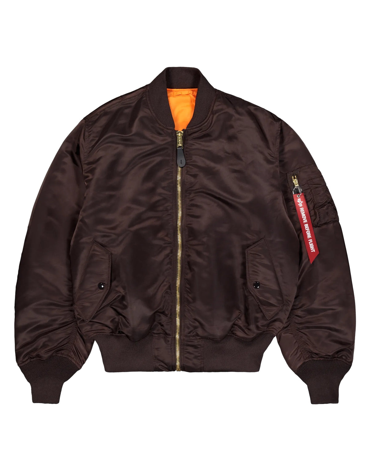 ALPHA INDUSTRIES Bomber MA-1 Heritage Hunter Brown