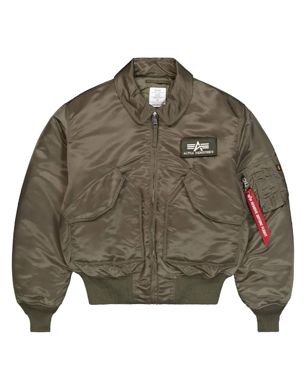 ALPHA INDUSTRIES Bomber CWU-45 Heritage Mud Olive