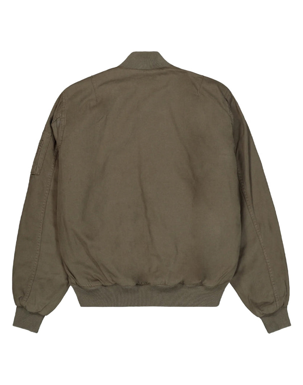 ALPHA INDUSTRIES Bomber MA-1 Mod Canvas Mud Olive