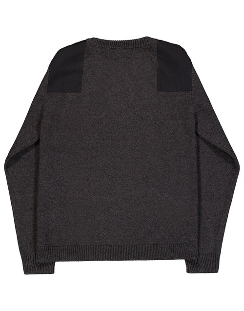 ALPHA INDUSTRIES Maglione Utility Girocollo Nero