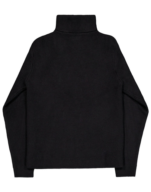 ALPHA INDUSTRIES Maglione Troyer con Mezza Zip Nero