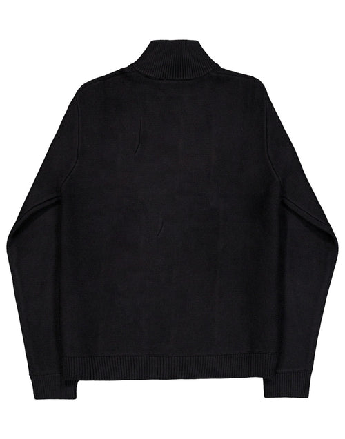 ALPHA INDUSTRIES Cardigan Knitted Zip Jacket Nero