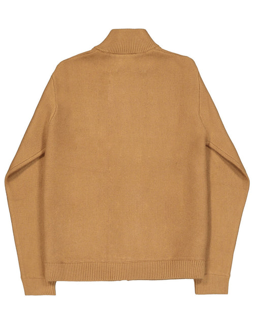 ALPHA INDUSTRIES Cardigan Knitted Zip Jacket Khaki
