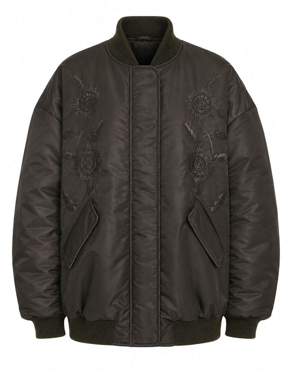 ANTIK BATIK Bomber Oversize Ricamato