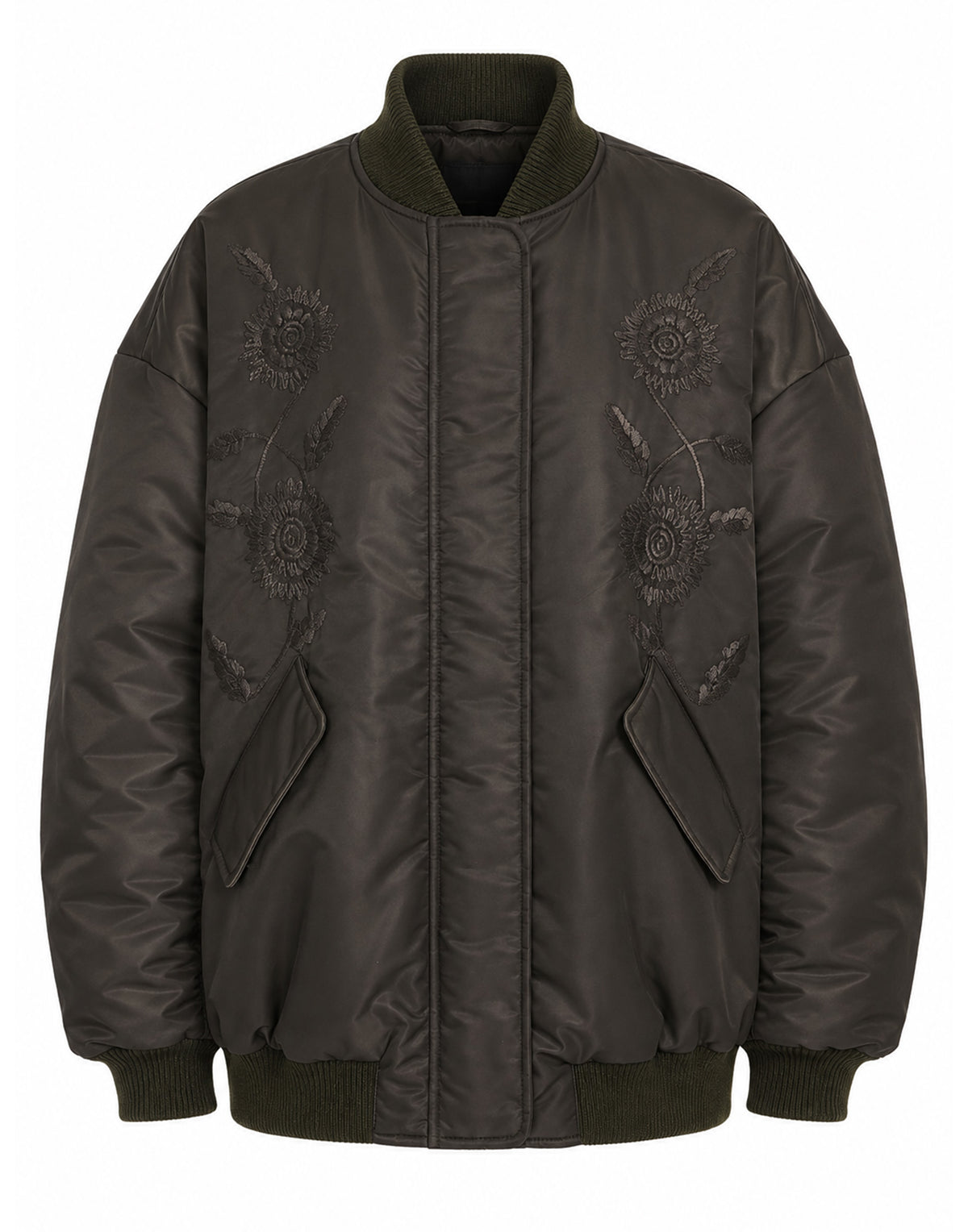 ANTIK BATIK Bomber Oversize Ricamato