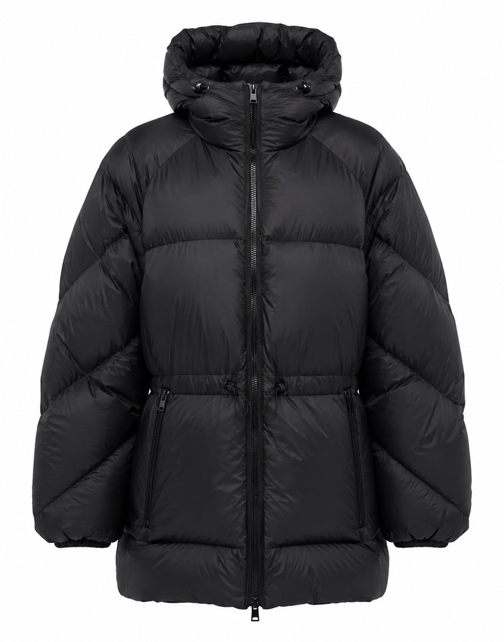 BACON Piumino Lungo OWL Coat FCS Black