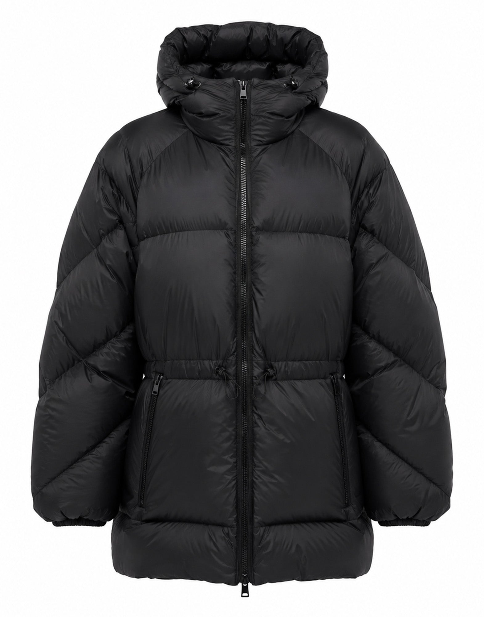 BACON Piumino Lungo OWL Coat FCS Black