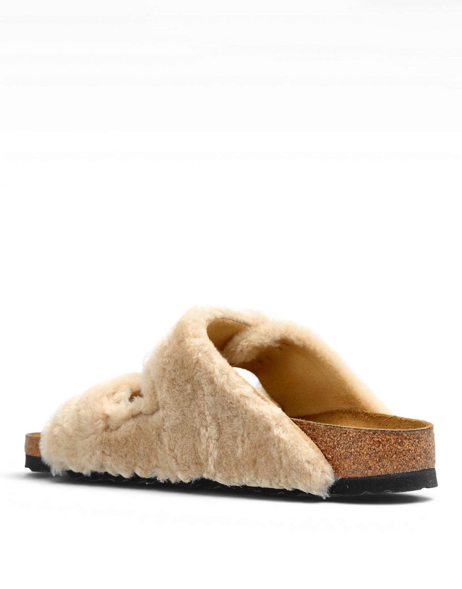 BIRKENSTOCK Arizona Shearling Sandcastle
